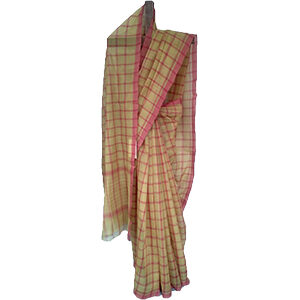 Bobbili Natural Dye Cotton Saree