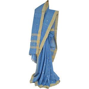 Handspun Jamdani Saree