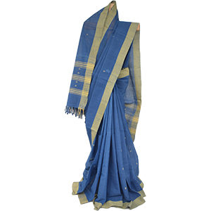 Handspun Jamdani Saree
