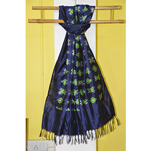 Handwoven Silk Ikat Stole