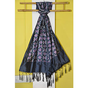 Handwoven Silk Ikat Stole