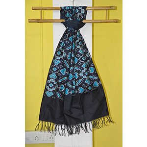 Handwoven Silk Ikat Stole