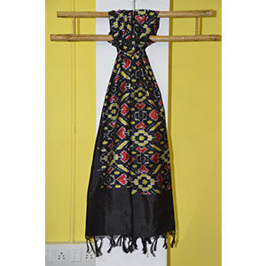 Handwoven Silk Ikat Stole