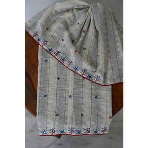 Hand embroidered Ikat Blouse pieces