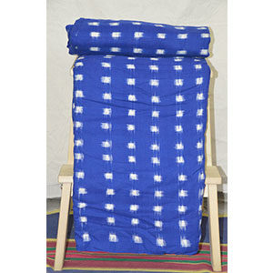 Handwoven double Ikat Fabric