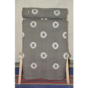 Handwoven double Ikat Fabric