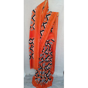 Cotton Telia Double Ikat Saree