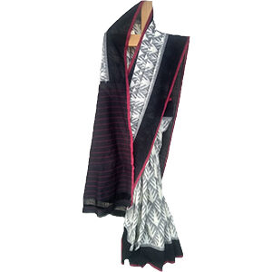 Ikat cotton Saree