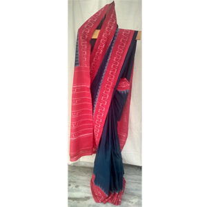 Ikat cotton Saree