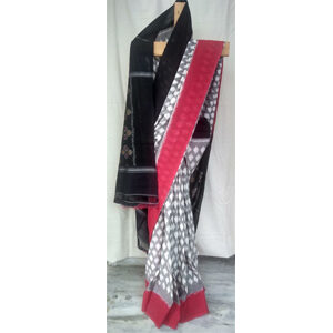 Ikat cotton Saree