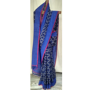 Ikat cotton Saree