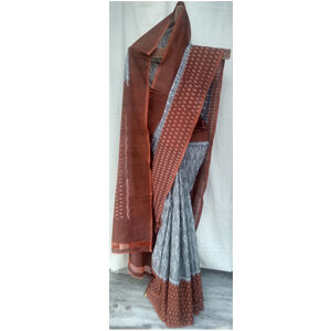 Ikat cotton Saree