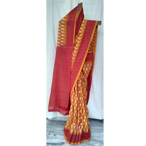 Ikat cotton Saree