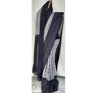 Ikat cotton Saree