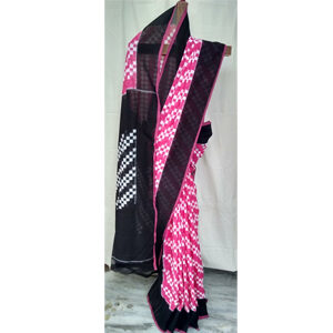 Double Ikat cotton Saree