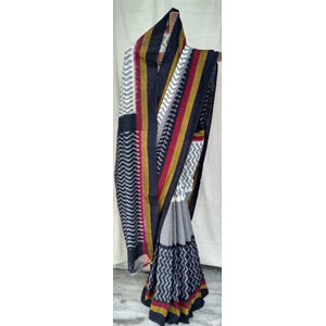Ikat cotton Saree