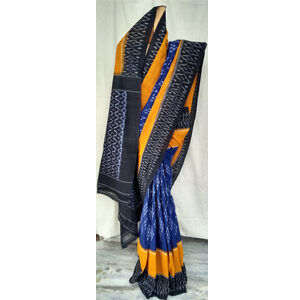Ikat cotton Saree