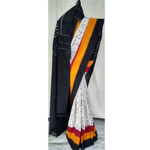 Ikat cotton Saree