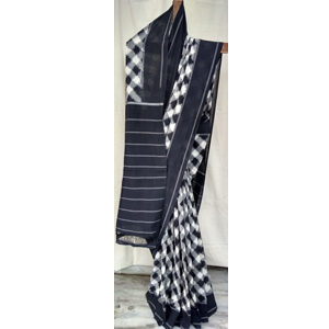 Ikat cotton Saree