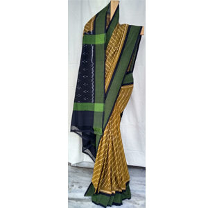 Ikat cotton Saree