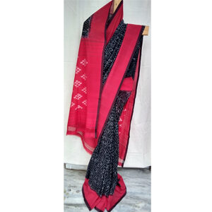 Ikat cotton Saree