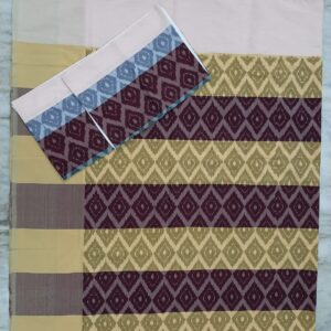 Ikat Bedsheet (fine cotton)