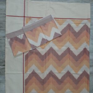 Ikat Bedsheet (fine cotton)