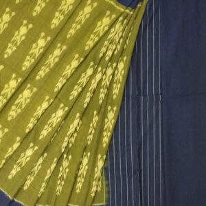 Cotton ikat saree