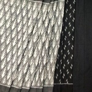 Cotton ikat saree