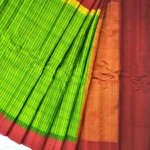 Gadwal Kuttu Pure Silk Saree