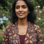 Floral Cotton Blazer